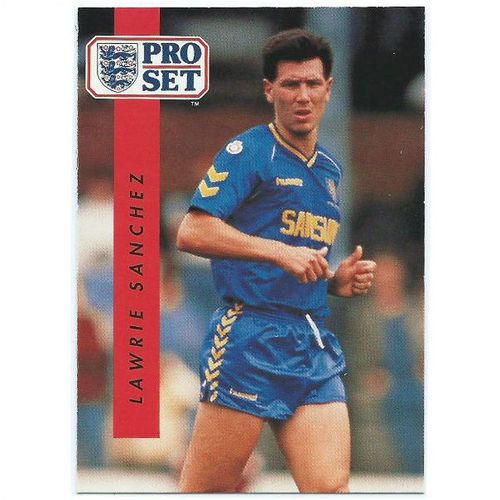 1990/1991 Pro Set Footbal - #247 - Lawrie Sanchez