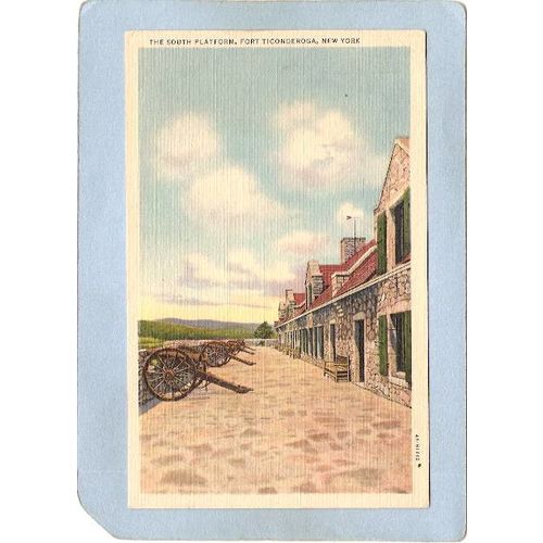 New York Fort Ticonderoga The South Platform ny_box5~1627