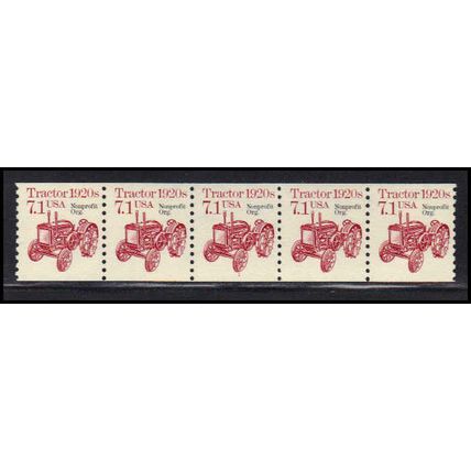2127a 7.1c Tractor Fine MNH Dry Gum PNC 1/5 X0758