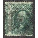 Used 96 10c George Washington Misperfed G0954