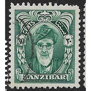 ZANZIBAR 1952/1955 SG 344 - #2 fine used (o)