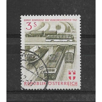 Austria.European Transport Ministers' Meeting stamp.Fine Used.Aug22
