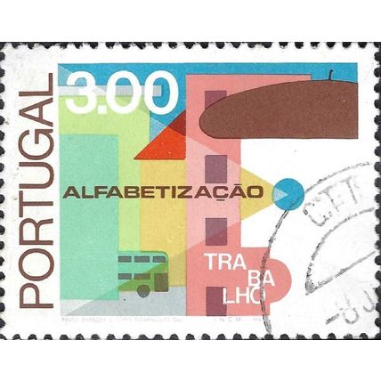 PORTUGAL, Literacy Campaign, multicolour 1976, 3Esc