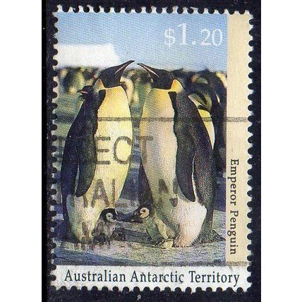 AAT 1992 Antarctic Wildlife - Emperor Penguins $1.20 Used