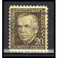 Used 1289 20c George Marshall Fine KA6126