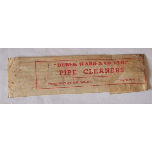 Unopened pack of pipe cleaners circa 1930 Derek Ward & Co