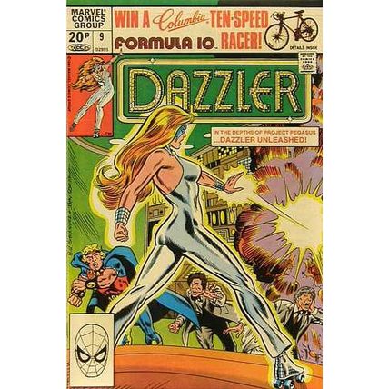 Dazzler (Vol 1) # 009 FN+ Price VARIANT ORIG US COMICS