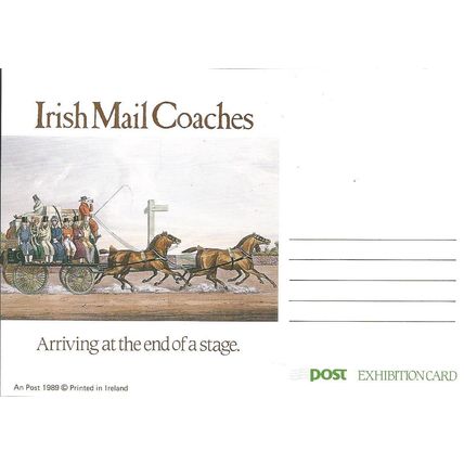 Exhibition Postcards: Irish Mail Coaches