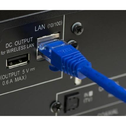 6 ft. Blue High Quality Cat5e 350MHz UTP 24AWG RJ45 Ethernet Network Cable - Blu