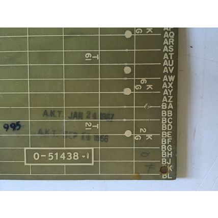 RELIANCE ELECTRIC 0-51438-1,CIRCUIT CARD 0-51438-I,O-514381-,BC