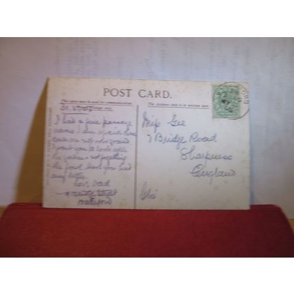 CURRAGHMORE, Co. WATERFORD, IRELAND used postcard by G D Croker 1905 pm =