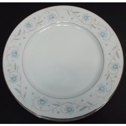Vintage Fine China of Japan "English Garden" Dinner Plates 10 1/4” Set of 4