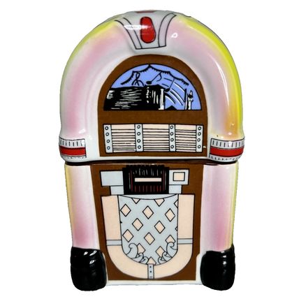 Juke Box Vintage Five & Dime Salt or Pepper Shaker EMPTY Collectible
