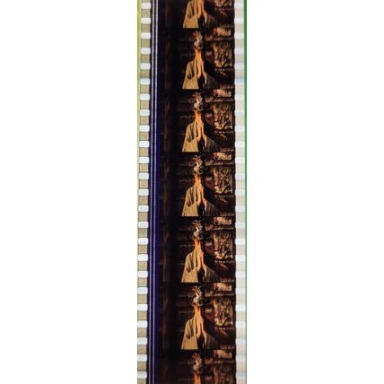DAVID BOWIE. Pk MTP - a031e. 1 STRIP OF 5 - 35MM FILMCELLS (GUNSLINGERS REVENGE)