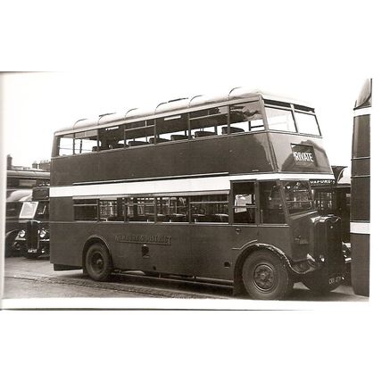 Black & White Photograph of Newbury & District Motor Services Ltd. - CRX 279