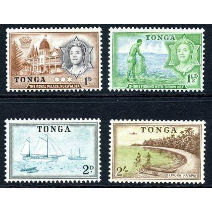 Tonga 1953 sg101/3, 111 - MH