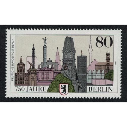 Berlin 750th Anniversary of Berlin 1987 MNH SG#B760