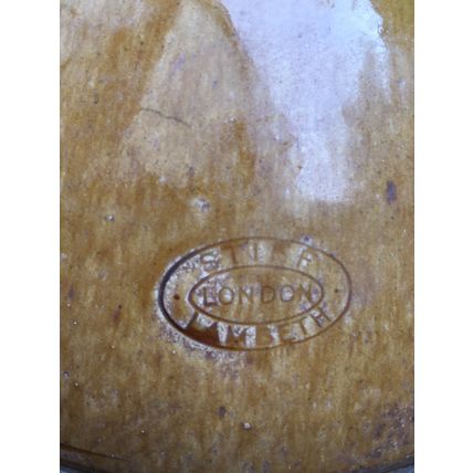 Large Stoneware Flagon