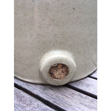 Large Stoneware Flagon