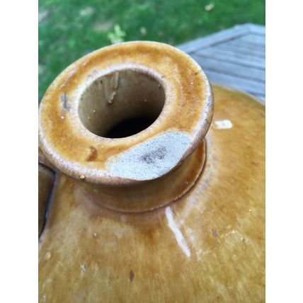 Large Stoneware Flagon