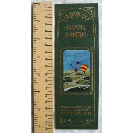 Vintage bookmark - from an original Batik Painting by Buffy Robinson v1