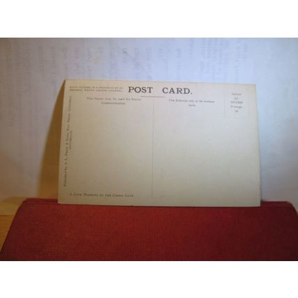 THE CROOK OF LUNE Lancashire unused antique postcard by A L Price of Lancaster =