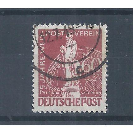Berlin stamps. 1949 60pf 75th Anniv of UPU used SG B58 CV £50 (AH691)