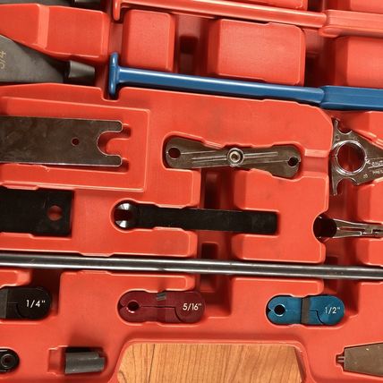 Cal-Van Master Quick Disconnect Tool Kit Fuel AC Hydraulic Coupling Line HRR 683
