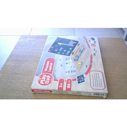 WOODEN LAPTOP by Play-tive ( Lidl) in Box