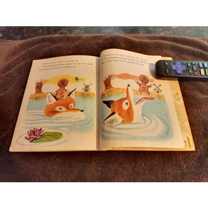 Little Golden Book The Gingerbread Man (F) 6th Edition By Nancy Nolte 1969