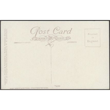 Mary Arden's Cottage, Stratford-upon-Avon, c.1910s - Salmon Postcard
