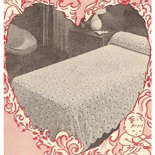 Crochet Bedspread Pattern A Crochet Treasure