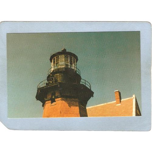 Rhode Island Block Island Lighthouse Postcard Southeast Lighthouse Tower~874