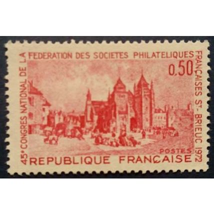 FRANCE: 1972 45th French Fed. of Philatelic Socs. Congress St Brieuc: SG1968 MNH
