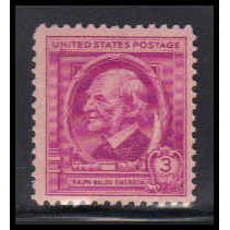 861 3c Ralph Emerson Fine MNH KA2338