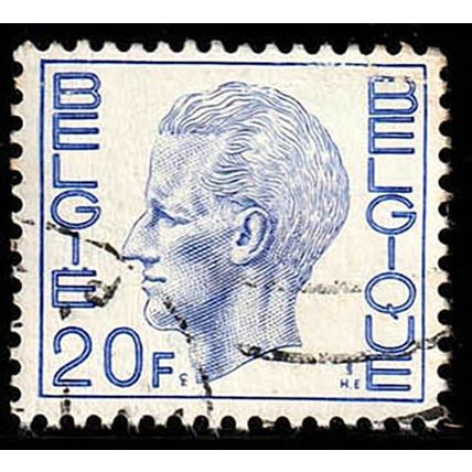 Belgium 1971 King Baudouin 20F Used Stamp