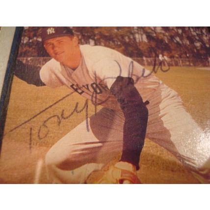 1988 Pacific, Autograph Card, TONY KUBEK, Yankees