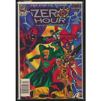 Zero Hour: Crisis In Time #3, September 1994 DC Comic Book, VF+