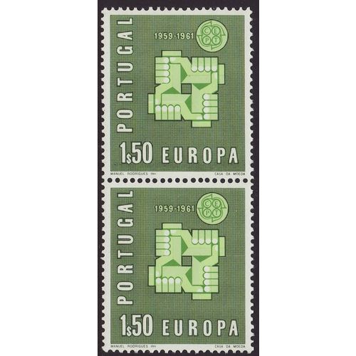 Portugal 1961 SG 1194 UMM Pair Europa/CEPT (B-380-05)