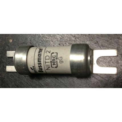 Bussmann NITD2 2Amp NITD4 4Amp HRC Fuse Offset Bolted Tags NIT2 NIT4 F21 SA2