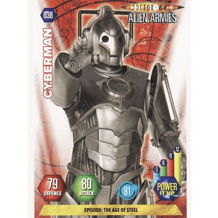 Doctor Who Alien Armies TCG 038 Cyberman