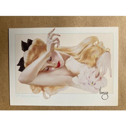 Varga Girls Pin-Ups Series 2 Base trading card # 84 (A) 1993 Alberto Vargas