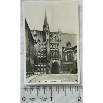 1935 Senior Service Sights of London No. 31 The Guildhall
