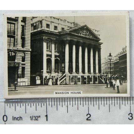 1935 Senior Service Sights of London No. 32 Mansion House