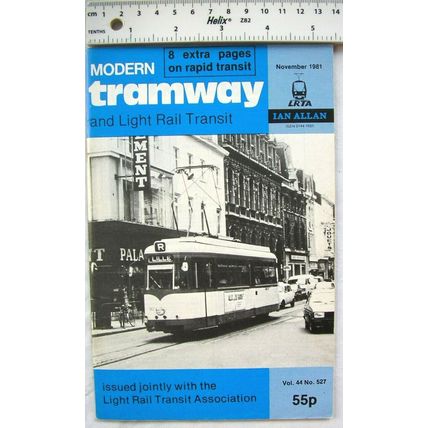 1981 Modern Tramway & Light Rail Transit Vol 44 No 527