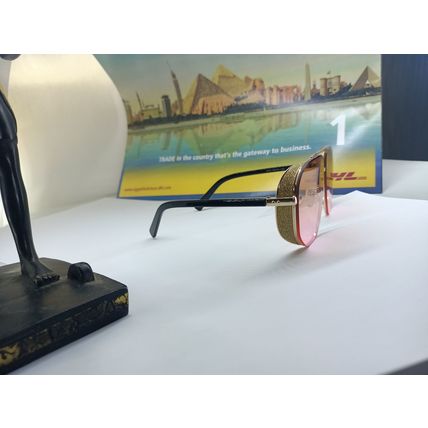 Jimmy Choo pink Sunglasses 2610-52-15-136 gold