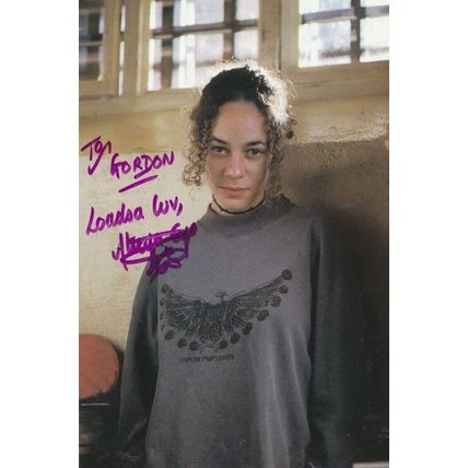 Alicya Eyo Bad Girls Hand Signed Cast Card Photo