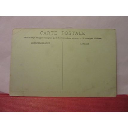 LA SALLE DES CHEVALIERS, MONT-SAINT-MICHEL, FRANCE unused antique postcard =