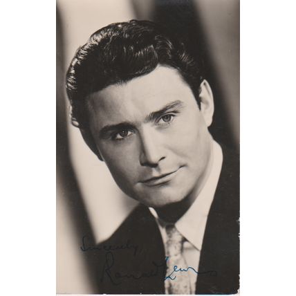 Ronald Lewis autographed PC sized photo circa 1960