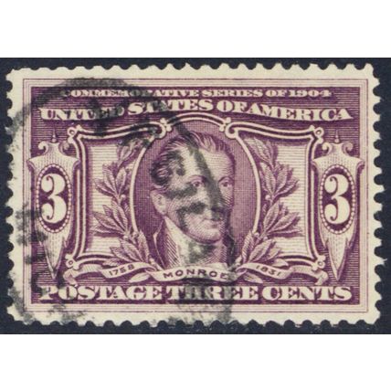 325, Used VF 3¢ Louisiana Purchase * Stuart Katz